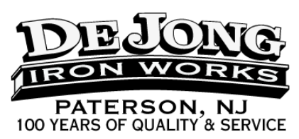 De Jong Iron Works, Inc. Logo